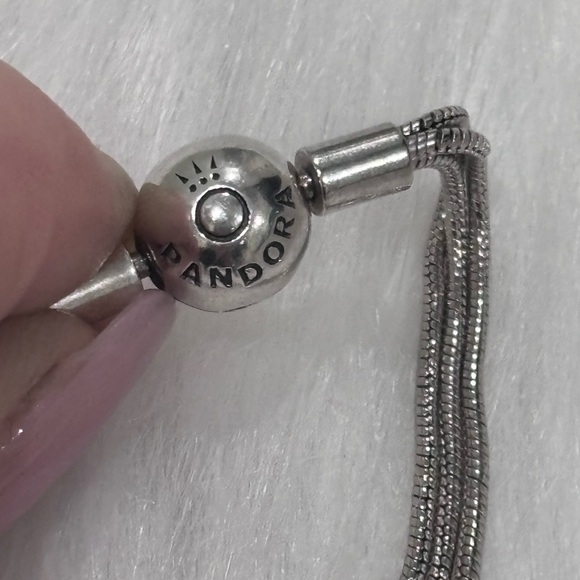Authentic Pandora Bracelet with Box - Picture 3 of 6